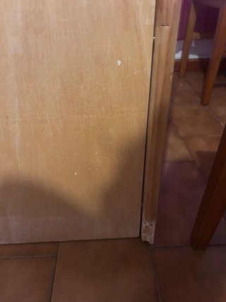 Mesa extensible de madera