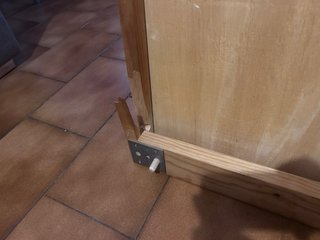 Mesa extensible de madera