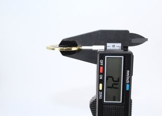 Colgante Oro 18k Negro Imitación Bvlgari