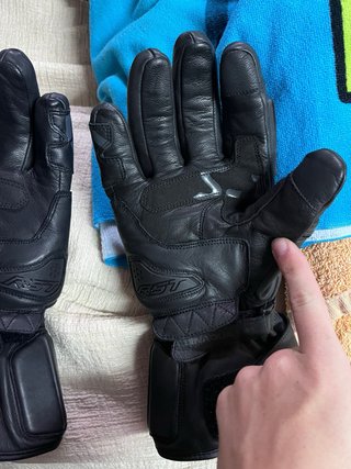 Guantes Moto RST Negros