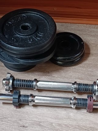 Kit Barra pesas