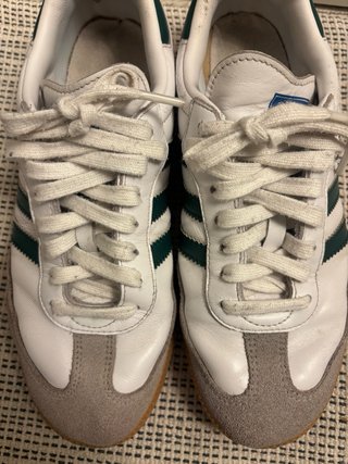 Adidas Samba Zapatillas Deportivas Blancas y Verde