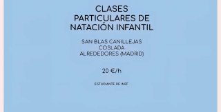 Clases particulares natación