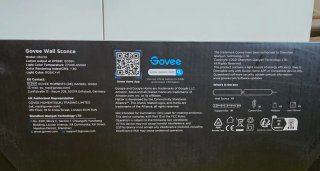 Lámpara Govee Wall Sconce 1 Pack