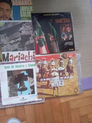 Lote Vinilos: México, Tango, Rumba, Saeta