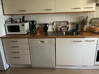Muebles de cocina - Blanco y Madera
