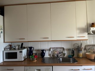 Muebles de cocina - Blanco y Madera