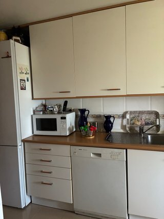 Muebles de cocina - Blanco y Madera
