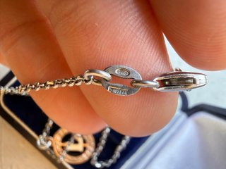 Collana Argento 925 Lettera L