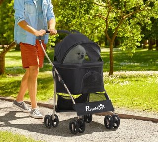 Carrito Perro Pequeño 3 en 1 PawHut