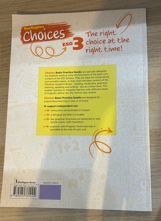 Choices Student's book. ESO 3 pack