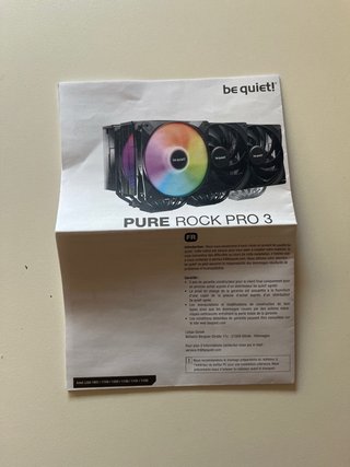 Be quiet! Pure Rock Pro 3 Negro