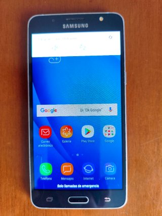 Samsung Galaxy J5 Nero/Argento Metallo