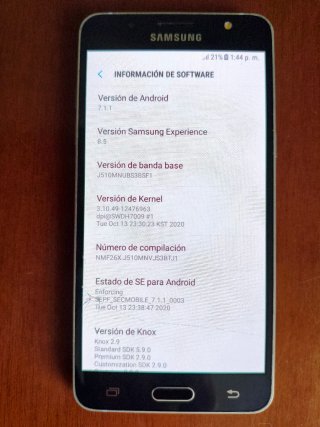 Samsung Galaxy J5 Nero/Argento Metallo