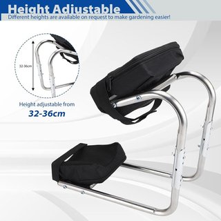 Asiento ergonómico ajustable para rodillas
