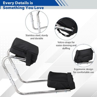 Asiento ergonómico ajustable para rodillas