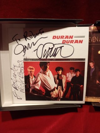 Box Set CD Duran Duran Autografato