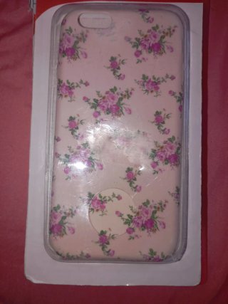 Funda iPhone 6/6s Transparente Hojas
