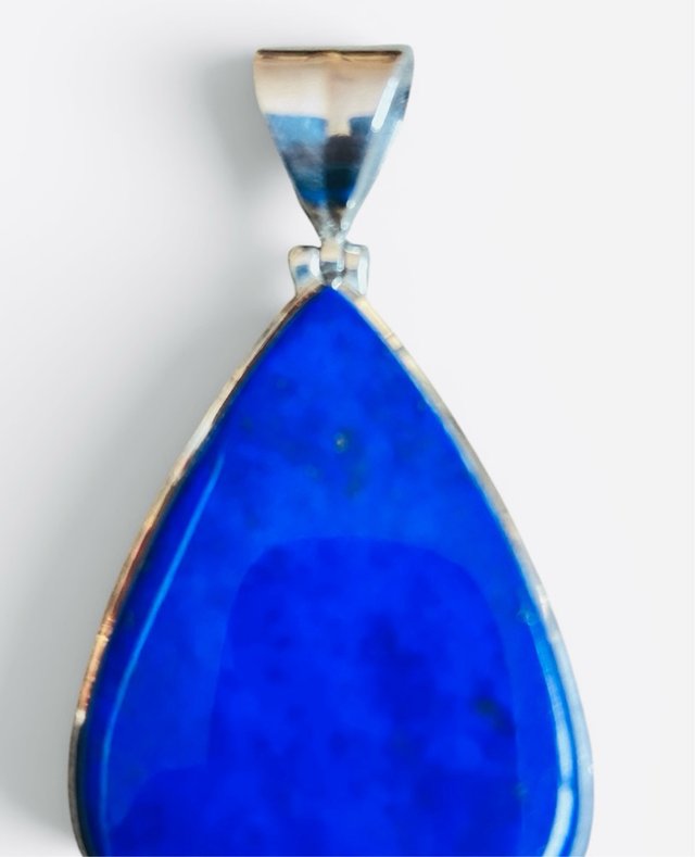 Colgante Lapis Lazuli Natural Plata 925 XL