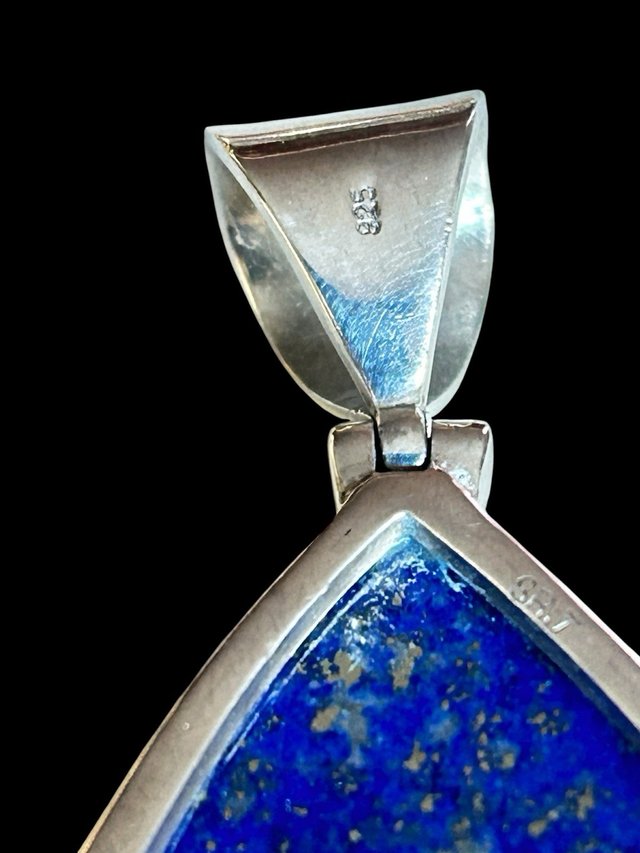 Colgante Lapis Lazuli Natural Plata 925 XL
