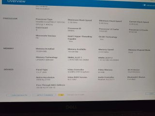Dell XPS 13 i7 10th Gen