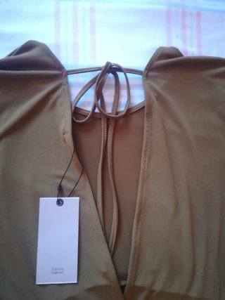 Vestido Sfera verde espalda abierta Talla M