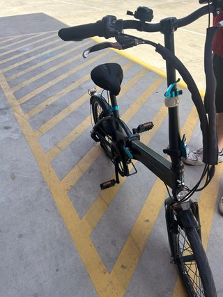 Bicicleta eléctrica plegable
