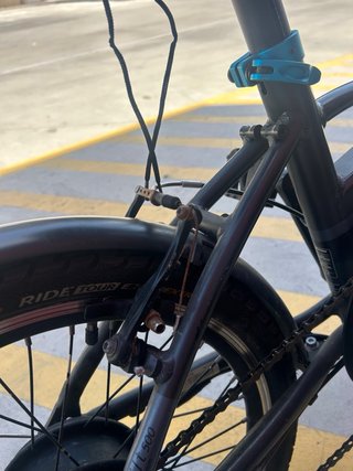Bicicleta eléctrica plegable