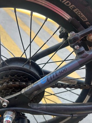Bicicleta eléctrica plegable