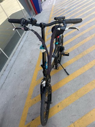 Bicicleta eléctrica plegable