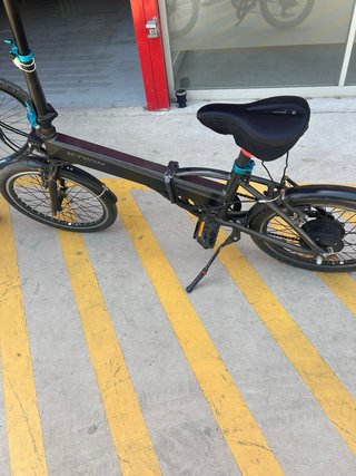 Bicicleta eléctrica plegable