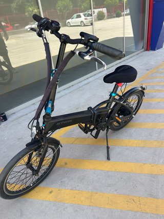 Bicicleta eléctrica plegable