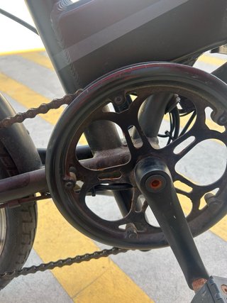 Bicicleta eléctrica plegable