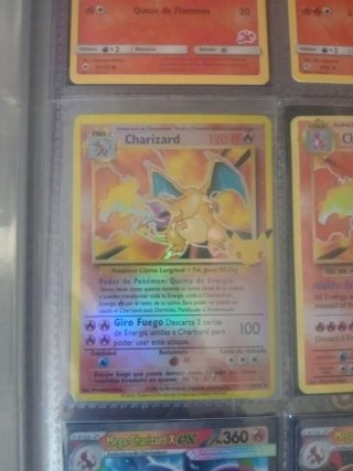Lote Cartas Pokémon Salamèche, Reptincel, Dracaufe