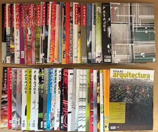 Lote de Revistas PASAJES. Arquitectura y Critica