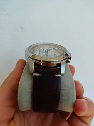 Reloj Fossil Cronógrafo Marrón y Plateado