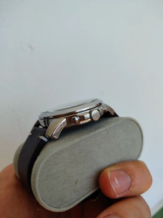 Reloj Fossil Cronógrafo Marrón y Plateado