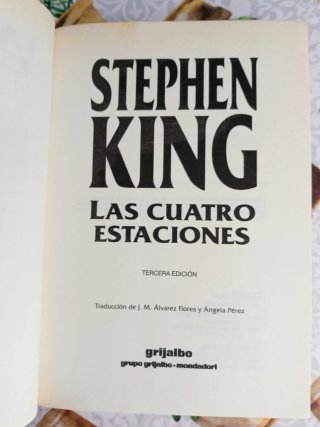Libro Las cuatro estaciones Stephen King