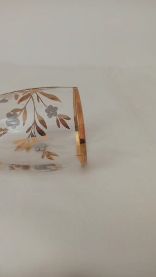 Bota vidro Giessen decorada - beer glass boot