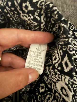 Pantalón de verano estampado