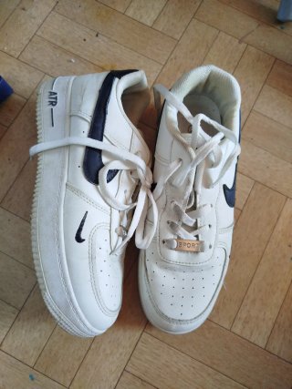Zapatillas Nike Air Force 1 Niña Blancas