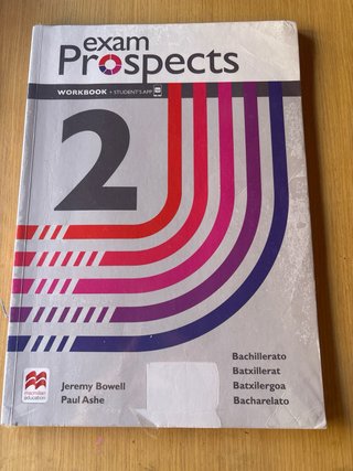 EXAM PROSPECTS 2 Student's book: libro de texto...