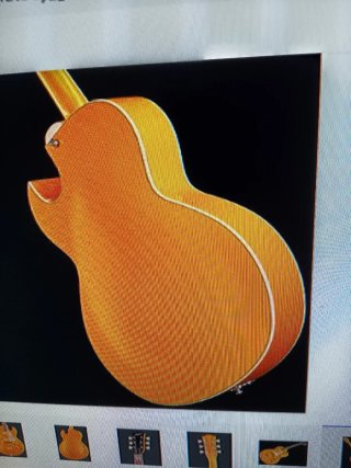 Guitarra Eléctrica Stanford CR Fatboy Dorada,