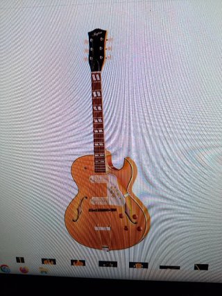 Guitarra Eléctrica Stanford CR Fatboy Dorada,