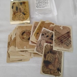 2 Riproduzioni Antichi Mazzi Carte Gioco