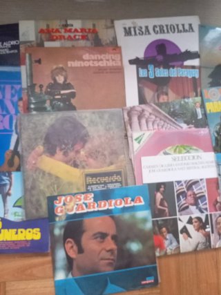 Lote 15 Vinilos Música Latina Años 70s