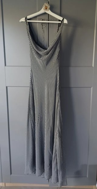 Vestito lungo Zara fantasia pois
