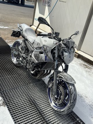 Yamaha XJ6 Naked Plata/Azul