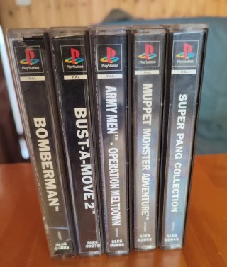 Lote 5 Juegos PlayStation 1 (PS1) PAL
