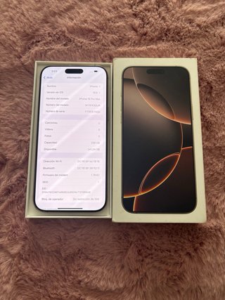 iPhone 16 Pro Max 256GB Dorado